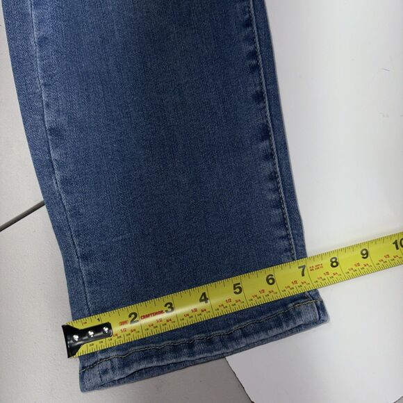 Judy Blue High Waist Distressed Boyfriend Jeans Women 18W Blue Stone Wash Denim - Picture 11 of 11
